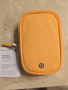 lululemon athletica Clippable Nano Pouch in Rock MELON SOLD OUT